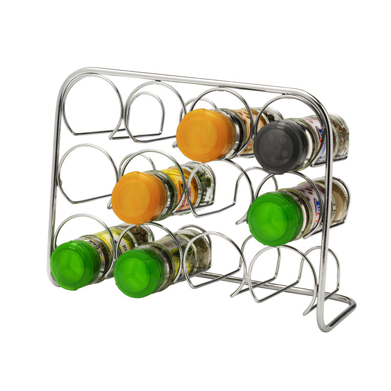 Freestanding Spice Rack, 25cm H x 38cm W x 12cm D (24 Jar)