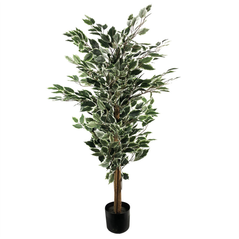 130cm Faux Ficus Tree in Pot Liner