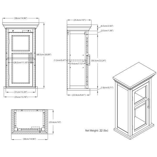 Dimensions du produit