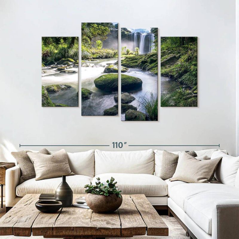Alvord Waterfall In Forest
