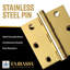 Charnière de porte simple 3 po H x 3 po-71108012