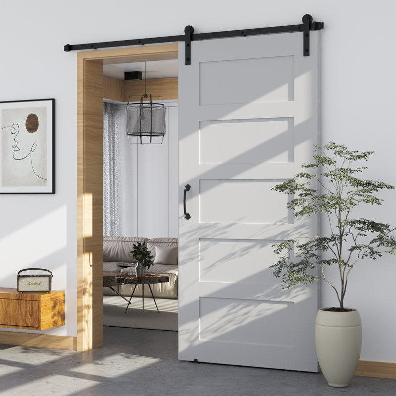 Standard Single Barn Door Hardware Kit, 120 in.