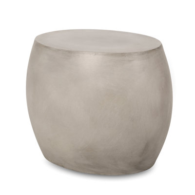 Outdoor Lightweight Concrete Side Table