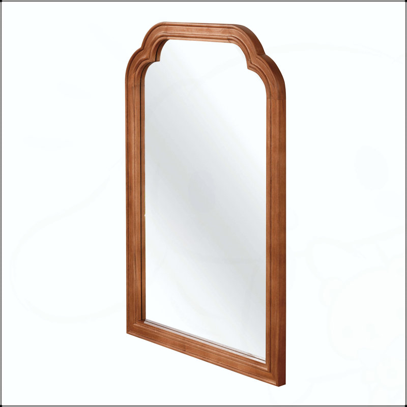 Miroir de coin 20 po x 30 po, Brun jaune, 30 po x 20 po