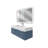  Floating Modern 48" Wall-Mounted Single Bathroom Vanity Set with Mirror-83454226-83454222-83454227