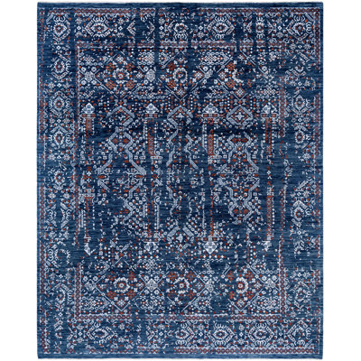 Leonard One-of-a-Kind 7' 10" X 9' 8" Area Rug Navy