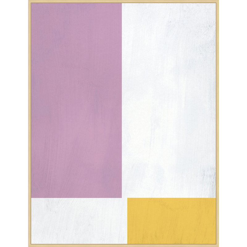 Pastel Geometric 1 Print by Lillian August