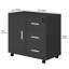 60cm Wide 3 -Drawer Mobile File Cabinet-1578236510