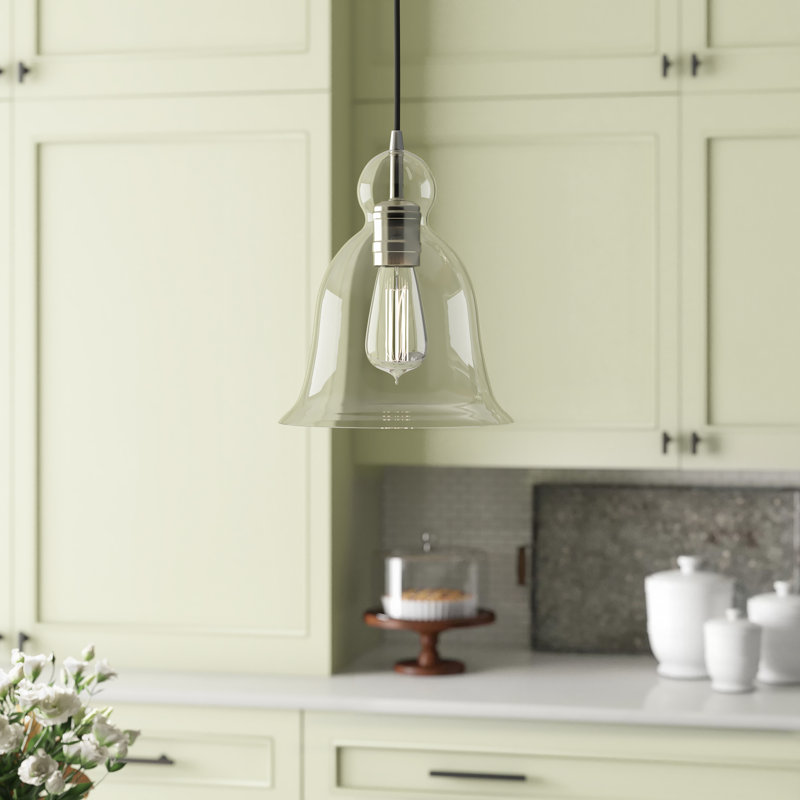 Kunsh 1 - Light Single Pendant, Polished Nickel