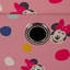 Disney Classic Minnie Mouse Foldable Ottoman Storage Box, Square Toy Chest Box with Lid for Kids, Foot Stool, Can Hold up to 30kg - Pink