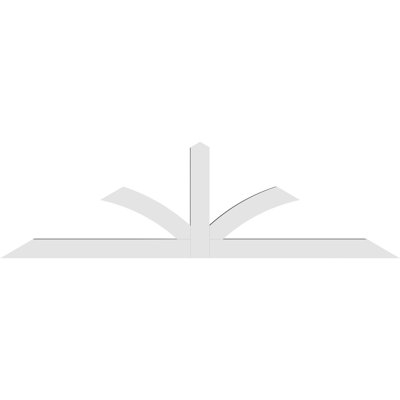 Support pour pignon en PVC de qualité architecturale Richland