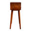 Console Mid-Century moderne incurvée avec pieds robustes-1504391753
