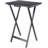 Wood Allen Folding Coffee Table With Rolling Cart - 19"W X 14.5"D X 25.9"H
