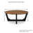 Katwon Solid Wood Single Coffee Table