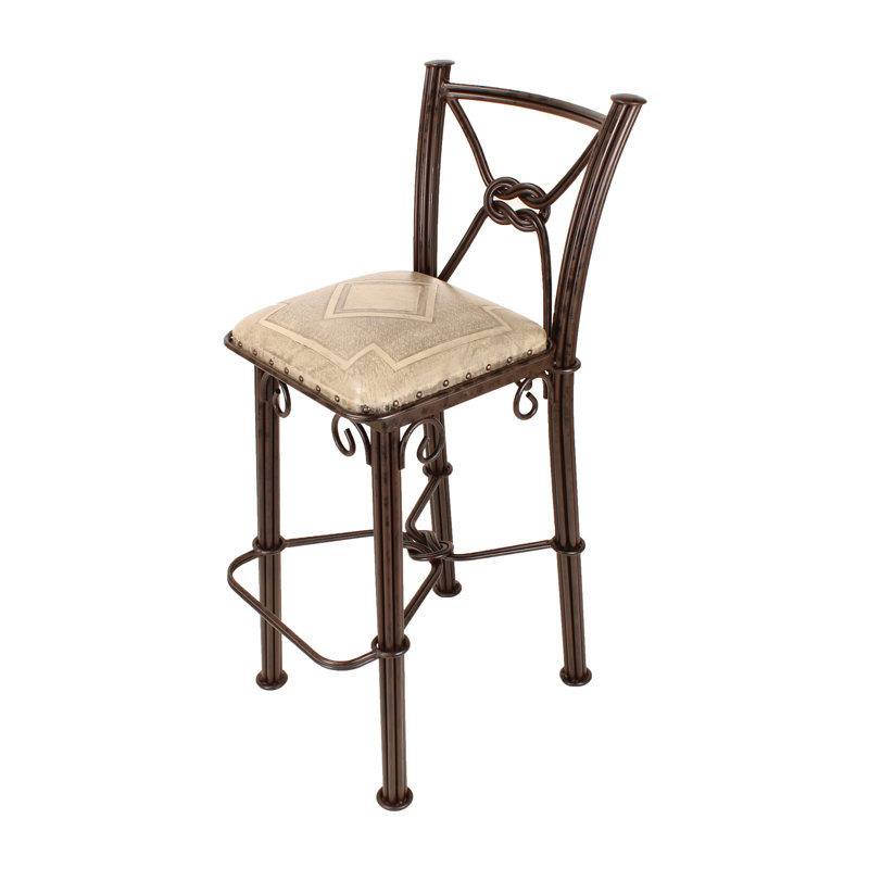 Slawson Iron Barstool, Ash