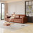 Chesterfield Sofa,93.7" King Pull Out Sofa Bed, 3-In-1 Faux Leather Convertible Sleeper Sofa With Nailhead Trim & Rolled Arm,Multi-Functional Sofa Bed For Living Room,Bedroom,Apartment,Office-1893989274