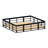 Cal-Mil Madison Black Metal / Reclaimed Bamboo Reversible Display Riser 22600-7-13 WS-21122600713-107185365-107185368