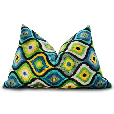 Velvet Lumbar Pillow Cover & Insert