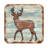 Wood Square 4 Piece Coaster Set