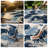 Hernandez Floral Navy/Ivory/Blue Indoor & Outdoor Area Rug-450504294