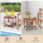 Arshaan Square Acacia Outdoor Side Table , 18'' in. W 18'' in. D