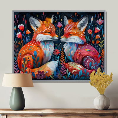 Cowart - Renard, art mural animal