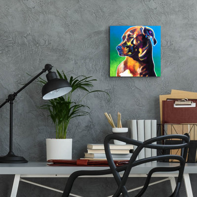 " Pit Bull - Twyla " by Dawg Painter