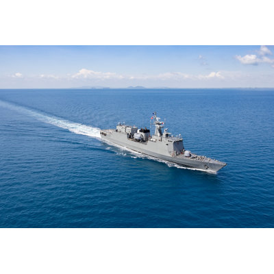 " Grey Modern Warship " by Nattapon1975