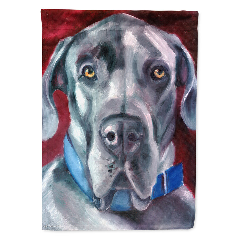 Drapeau de maison 40 po x 28 po Great Dane