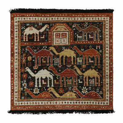 One-of-a-Kind Hand Knotted Area Rug