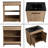 Beid 30" Freestanding Bathroom Vanity with Sink, Floor Standing Vanity with 2 Doors, Ceramic Basin Sink Top-1938765891