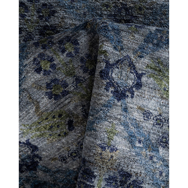 Ivyanna One-of-a-Kind 8' 1" X 8' 1" Hand Knotted Area Rug