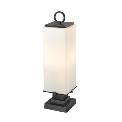 Ahmauri Frosted Pier Mount Light