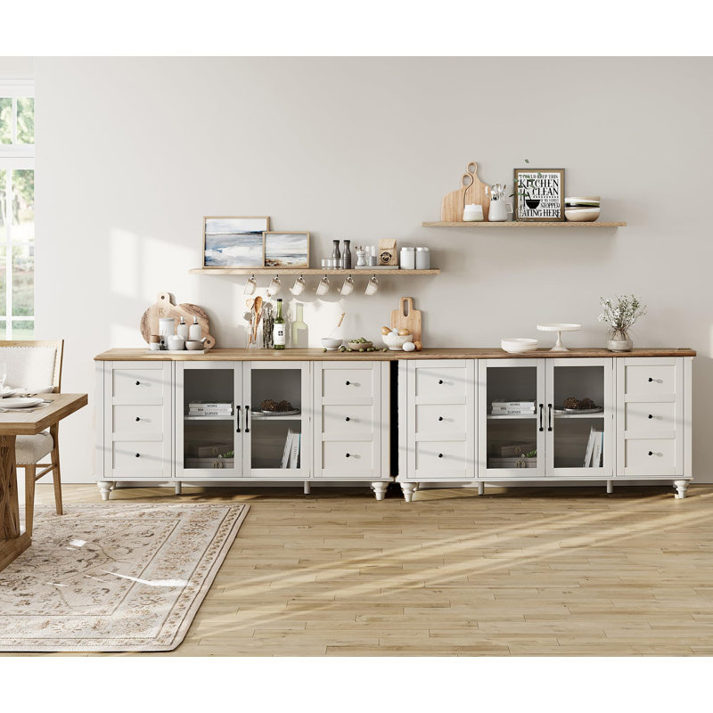 Daiva 115.8'' Sideboard, White