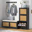 Armoire de rangement pour chaussures 18 paires Cerina