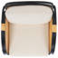Chaise d'appoint avec coussin Claudetta