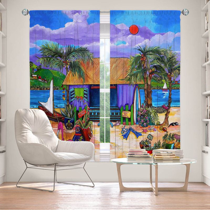 Fozie Room Darkening Curtain Pair, 40" W x 82" L