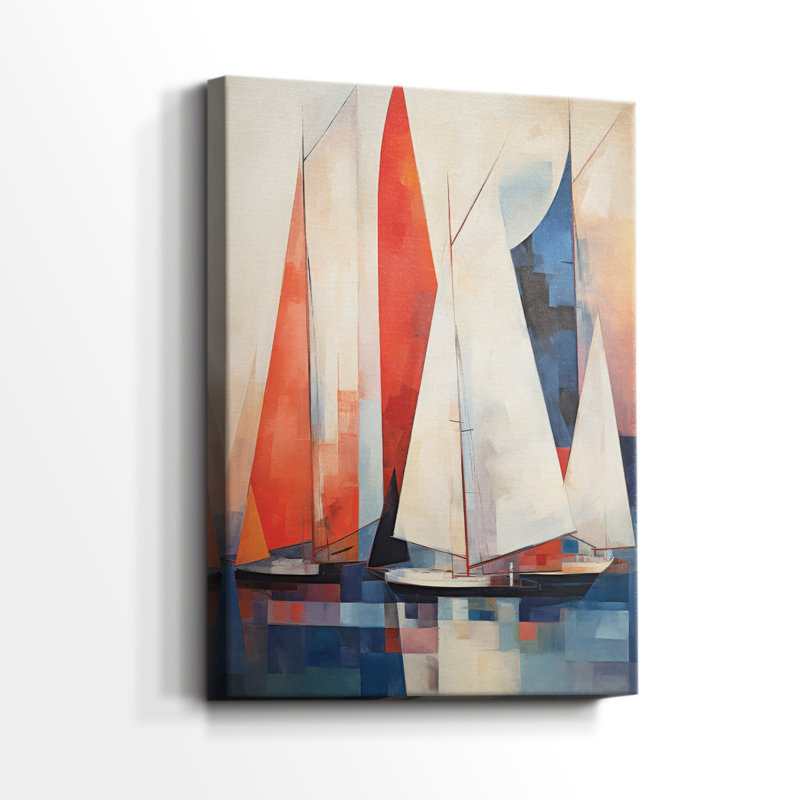 NAUTICAL Series CDVII - Impression sur toile seulement - NON CADRE, H 27 po x l 18 po
