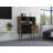 Klohee Bar Cabinet with Two Drawers, One Storage Cabinet and Bottle Rack