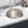 Calverton Signature Hardware 16.375" Circular Stainless Steel Undermount Prep Sink