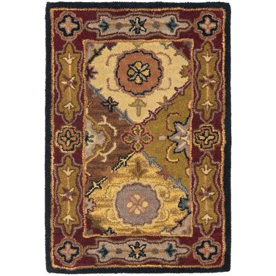 Balthrop Hand Tufted Wool Oriental Rug