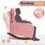 Chaise berçante en bois massif EROMMY-103184535
