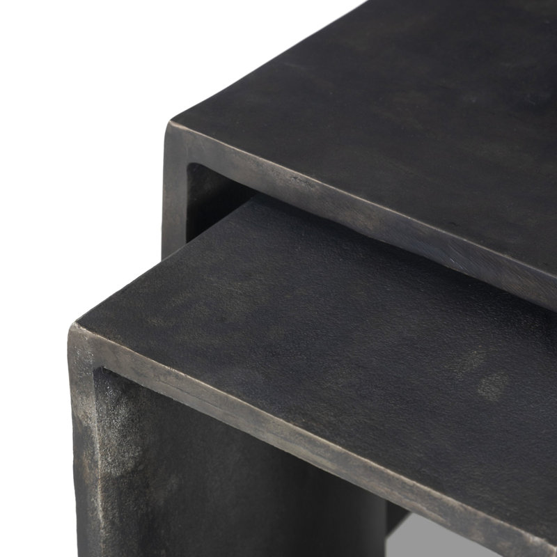 Sonya Outdoor Square Side Table