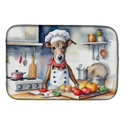 Greyhound The Chef Dish Drying Mat