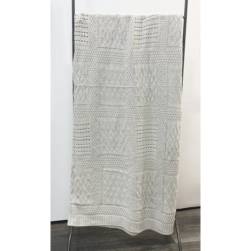 Knitted Throw Blanket