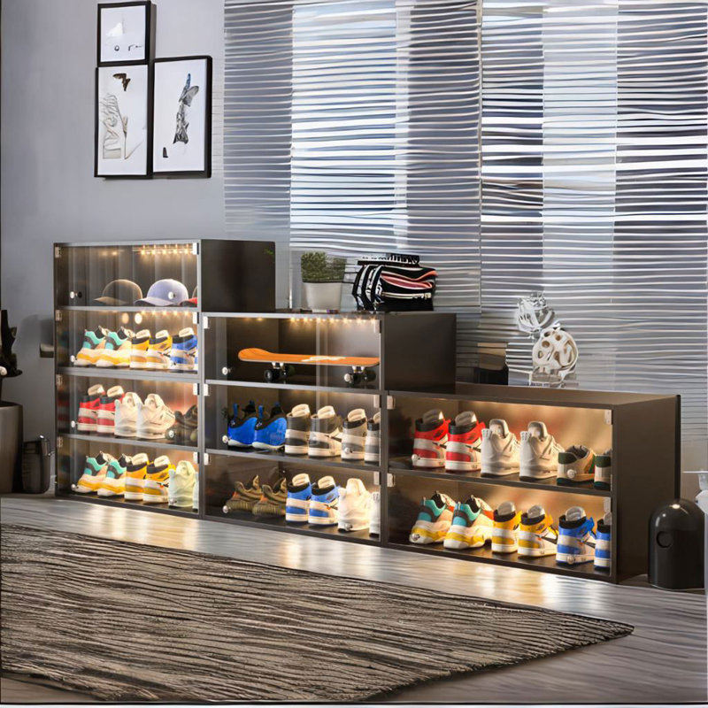 Armoire de rangement pour chaussures 6 paires
