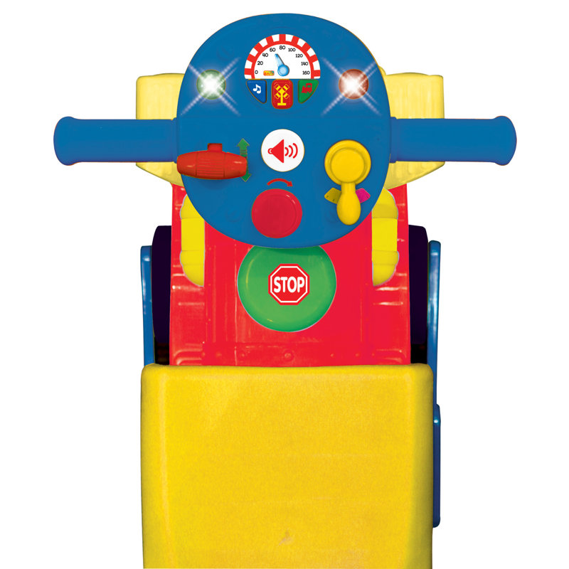 Train Mickey Mouse 2-en-1 Ride-On Choo Choo