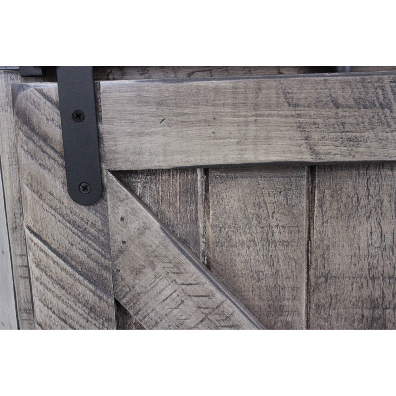 Winsome Media Console, Barnwood