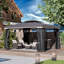 13 Ft. W X 11 Ft. D Steel Patio Gazebo-111076693