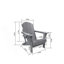 Chaise Adirondack pliante avec table d'appoint, ensemble de 3 chaises Adirondack (comprend 2 chaises et 1 table)-1324097784